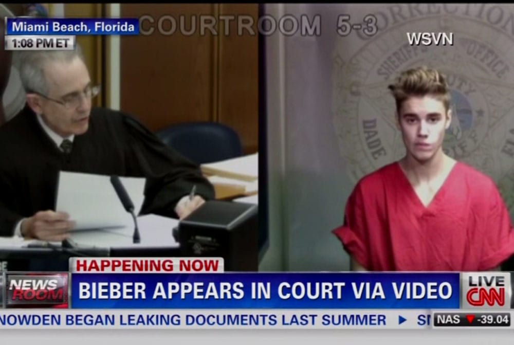 Justin Bieber Posts Bail, Leaves Jail After DUI Arrest Banner Image